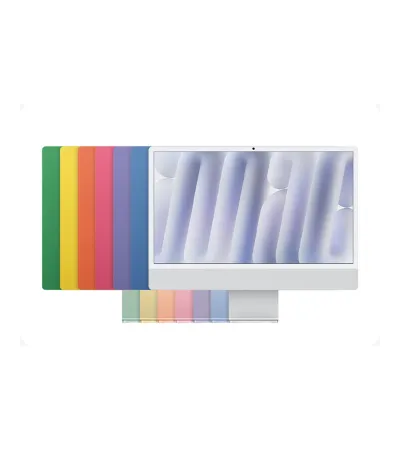 Apple iMac 24 M6 Chip mieten, 16GB RAM 512GB SSD, 12-Core CPU 12-Core GPU in 4 Farben MH154D/A