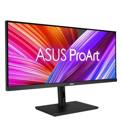 ASUS ProArt PA348CGV 34 Zoll mieten, IPS, 3440 x 1440 UWQHD, 120 Hz, 98 % DCI-P3, USB-C 90 W - Farbe Schwarz