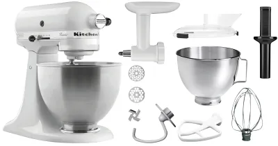 Bartscher KitchenAid 5K45SSEWH, weiß, 4,28L als Miete