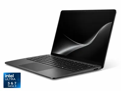 Microsoft Surface Laptop 13.8 Zoll Business mieten, Core Ultra 5 (Serie 3), 16GB RAM - 512GB SSD - Farbe Schwarz