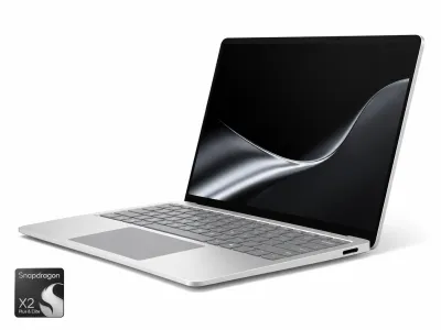 Microsoft Surface Laptop 15 Zoll Business mieten, Snapdragon X2 Elite (8. Edition), 16GB RAM - 512GB SSD - Farbe Platin