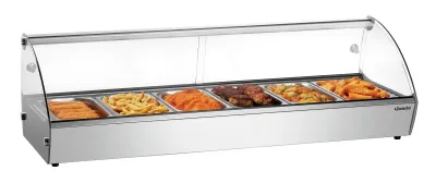 Bartscher Heiße Aufsatzvitrine R6 6 x 1/3 GN Mieten - Oft besser als Ratenkauf