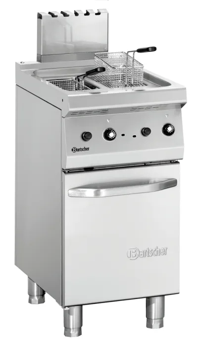 Bartscher Fritteuse Gas, 700, B400, 2x7L bei uns mieten