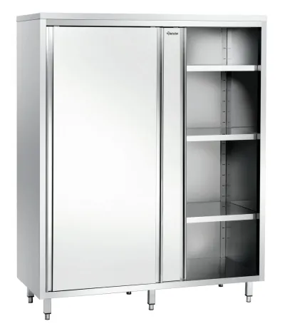 Bartscher Hochschrank 600, B1200, 2ST, CNS als Miete