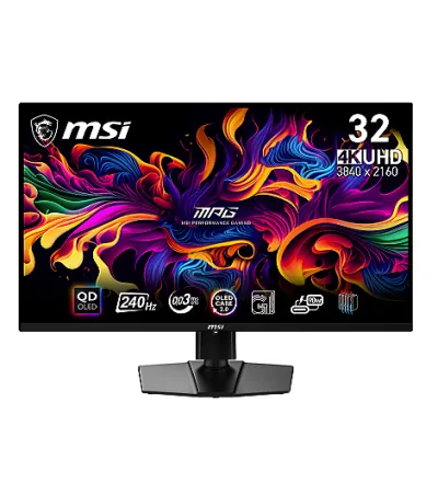 MSI MPG 321URXDE QD-OLED 31,5 Zoll 4K Monitor mieten
