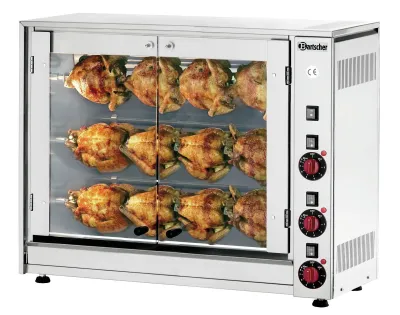Bartscher Hähnchengrill P12N bei uns mieten
