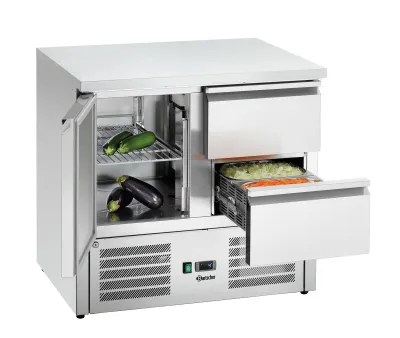 Bartscher Mini-Kühltisch 900T1S2