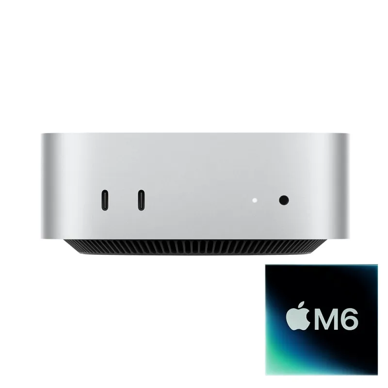 Apple Mac mini M6 mieten, 16 GB RAM, 512 GB SSD mit 12‑Core CPU und 12‑Core GPU, MHQL4ZD/A