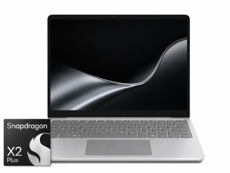 Microsoft Surface Laptop 13-Zoll mieten, 2. Edition Snapdragon X2 Plus, 16GB RAM - 512GB SSD - Farbe Silber