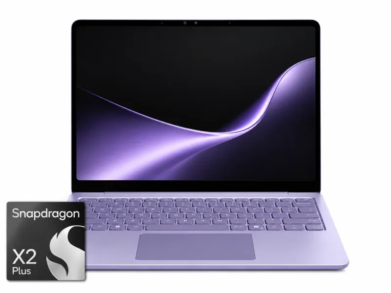 Microsoft Surface Laptop 13-Zoll mieten, 2. Edition Snapdragon X2 Plus, 16GB RAM - 512GB SSD - Farbe Violett