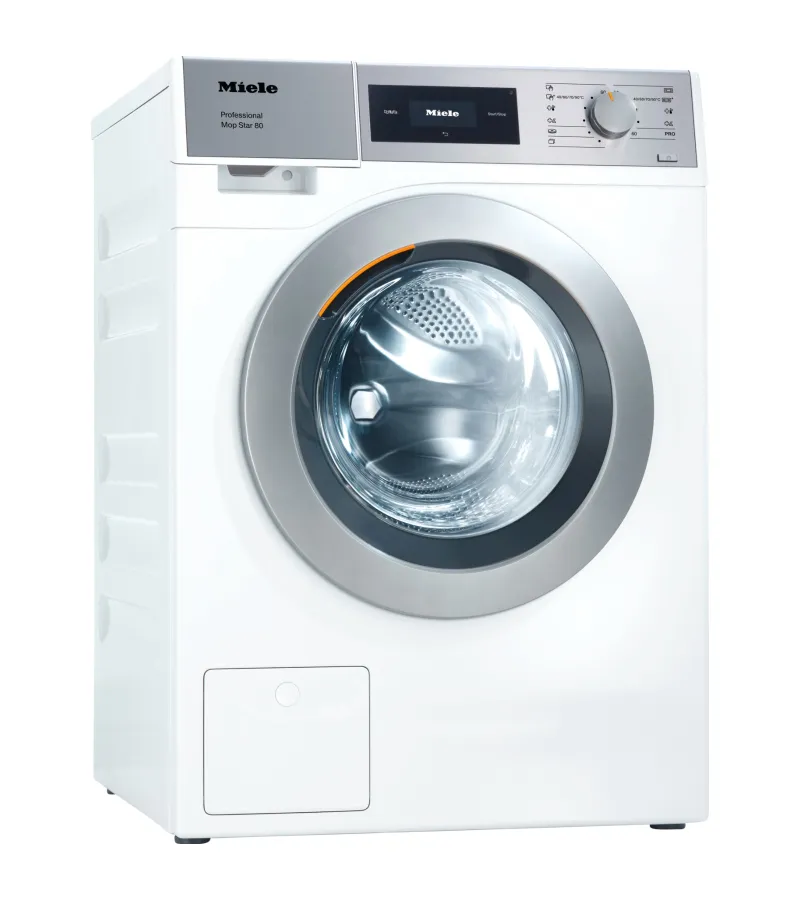 Miele Gewerbewaschmaschine für Gebäudereiniger PWM 508 Mop Star 80 [EL DP-1], 8 kg, Elektro, Lotosweiß mieten