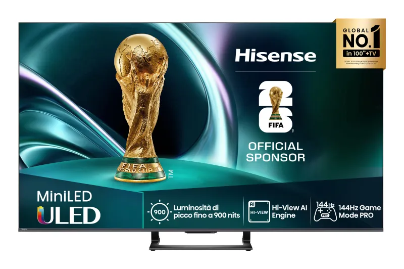 Hisense 75U7Q, LED-Fernseher Mieten - Oft besser als Ratenkauf