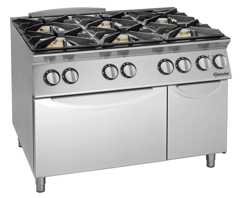 Bartscher Gasherd 900 6 Flammen EBO