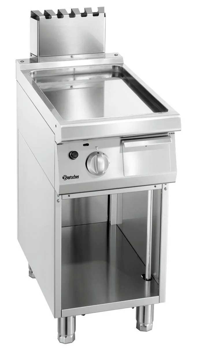 Bartscher Griddleplatte Gas 700, B400, glatt bei uns mieten