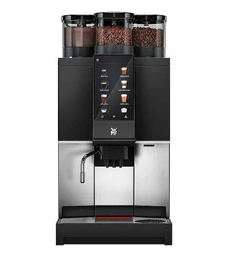 WMF 1300 S Wassertank mit Basic Steam mieten, 2 Mühlen und Schokopulver oder Topping
