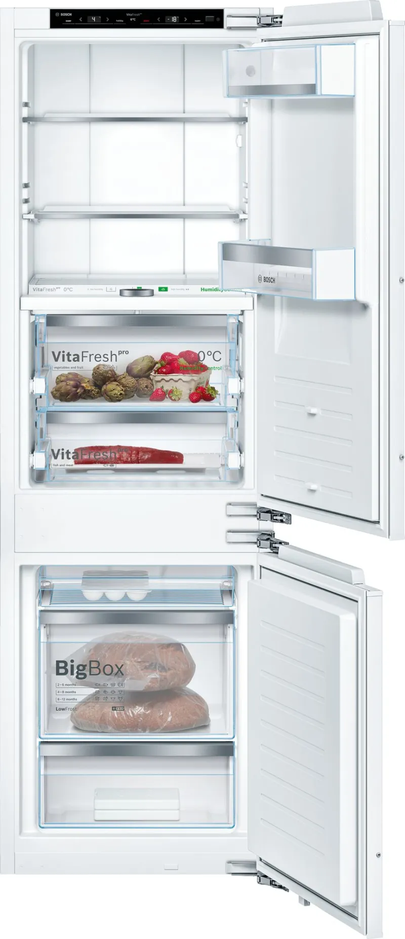 Bosch KIF86PFE0 Serie 8, Kühl-/Gefrierkombination