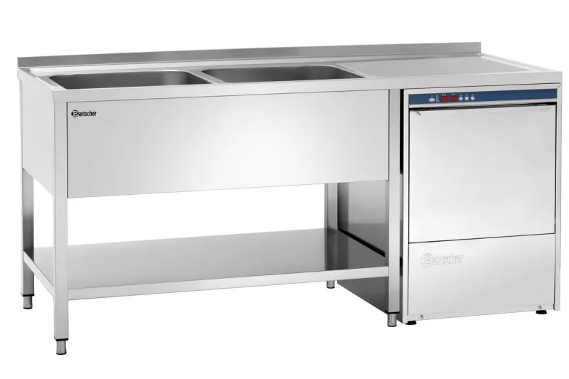 Bartscher Spülcenter 700, B1800 2 Becken LI bei uns mieten