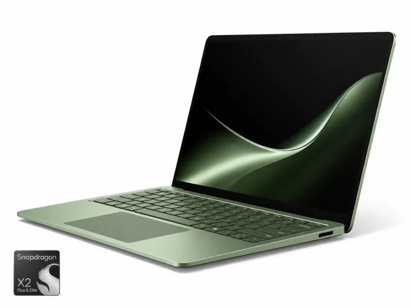 Microsoft Surface Laptop 13.8 -Zoll mieten, 8. Edition Snapdragon X2 Elite, 16GB RAM - 1TB SSD - Farbe Jadegrün