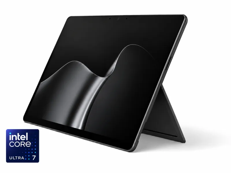 Microsoft Surface Pro 13-Zoll Business mieten, 12. Edition, Intel Core Ultra 7, 16GB RAM - 256GB SSD - Farbe Schwarz