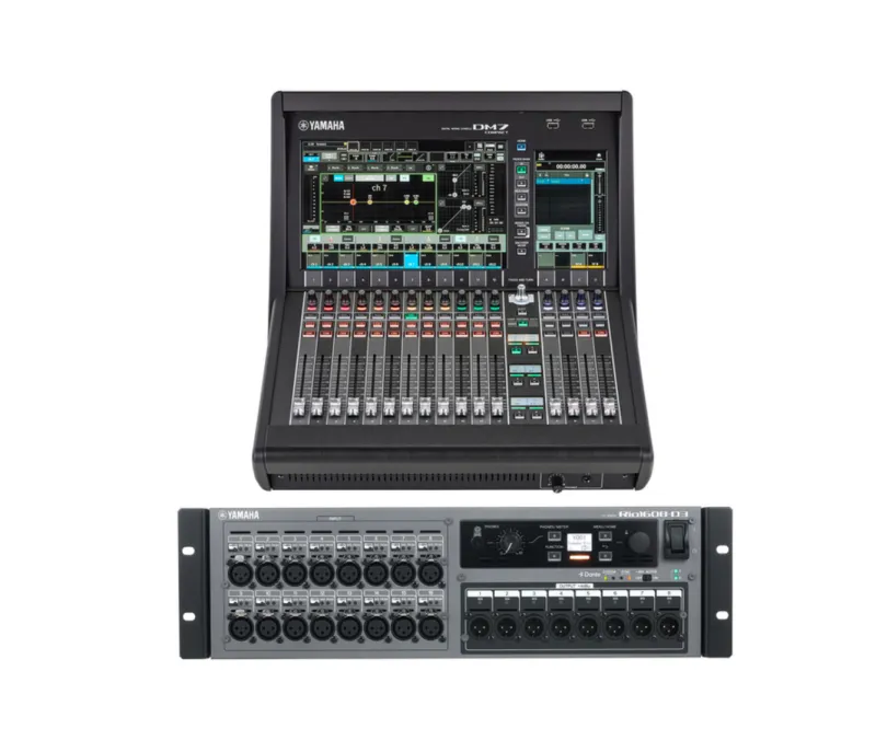Yamaha DM7 Compact/RIO1608-D3 Bundle bei uns mieten statt teuer kaufen