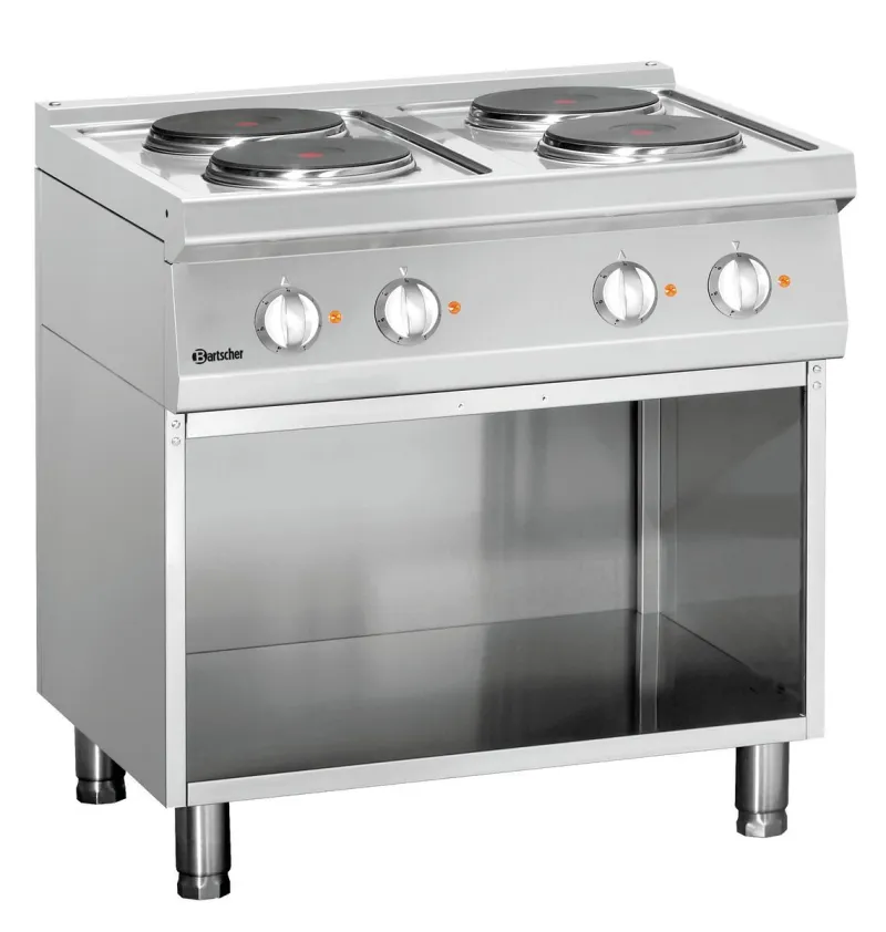 Bartscher Elektroherd 700, B800, 4PL, UO bei uns mieten