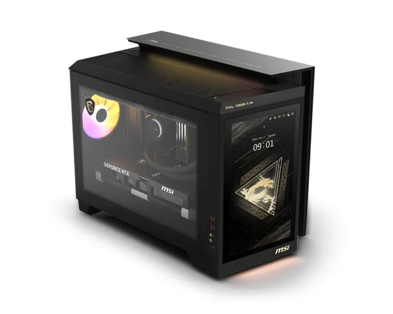 MSI MEG Vision X AI (2NVR7-236AT) Gaming PC Intel Core Ultra 7 265K 64GB/2TB RTX5070Ti Win11